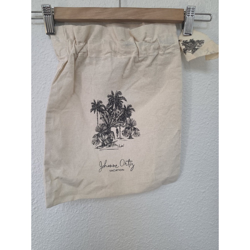 Johanna Ortiz Dust Bag Beige Storage Pouch Protector Cover Resort